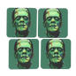 RAYGUN Frankenstein Hardboard Coaster Set of 4