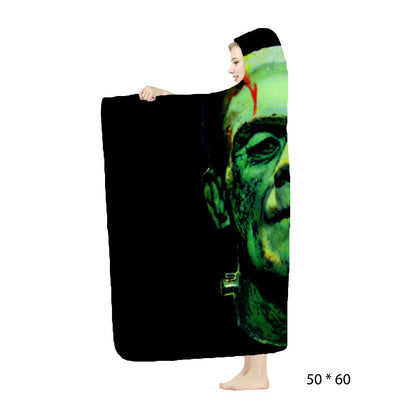 RAYGUN® Frankenstein Hooded Blanket