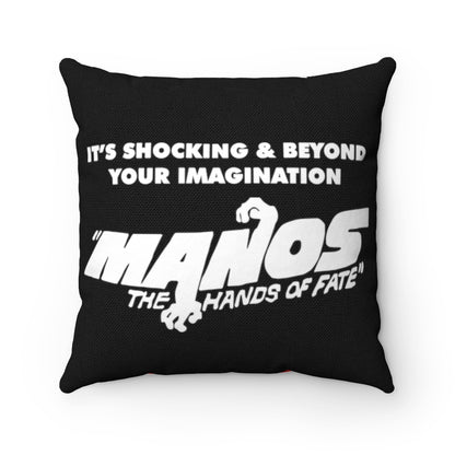 RAYGUN Manos Hand of Fate Square Pillow
