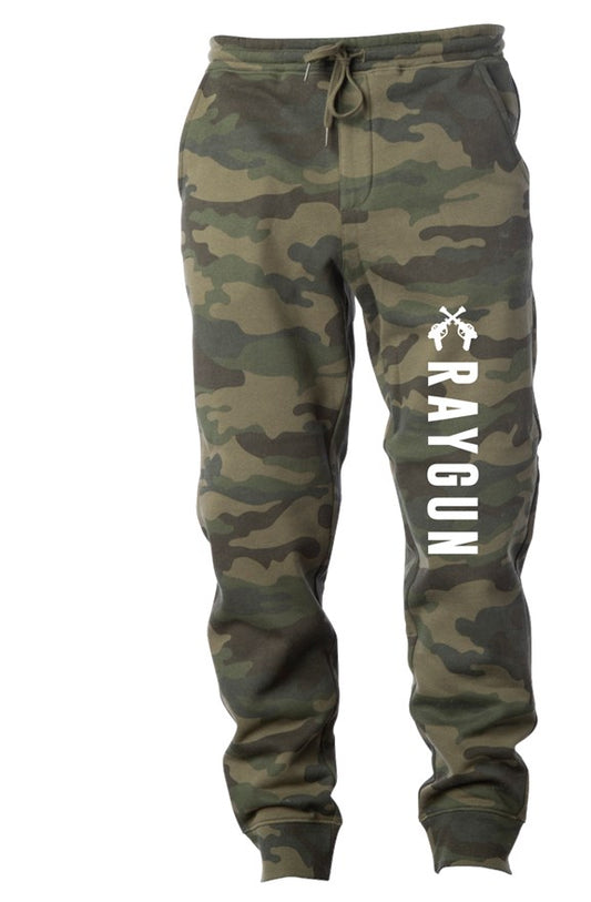 RAYGUN Double Gun Camo Joggers