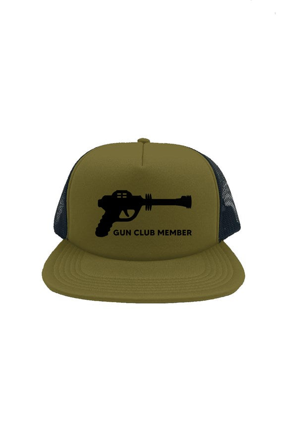 RAYGUN Ray Gun Club Member Hunter Trucker Cap