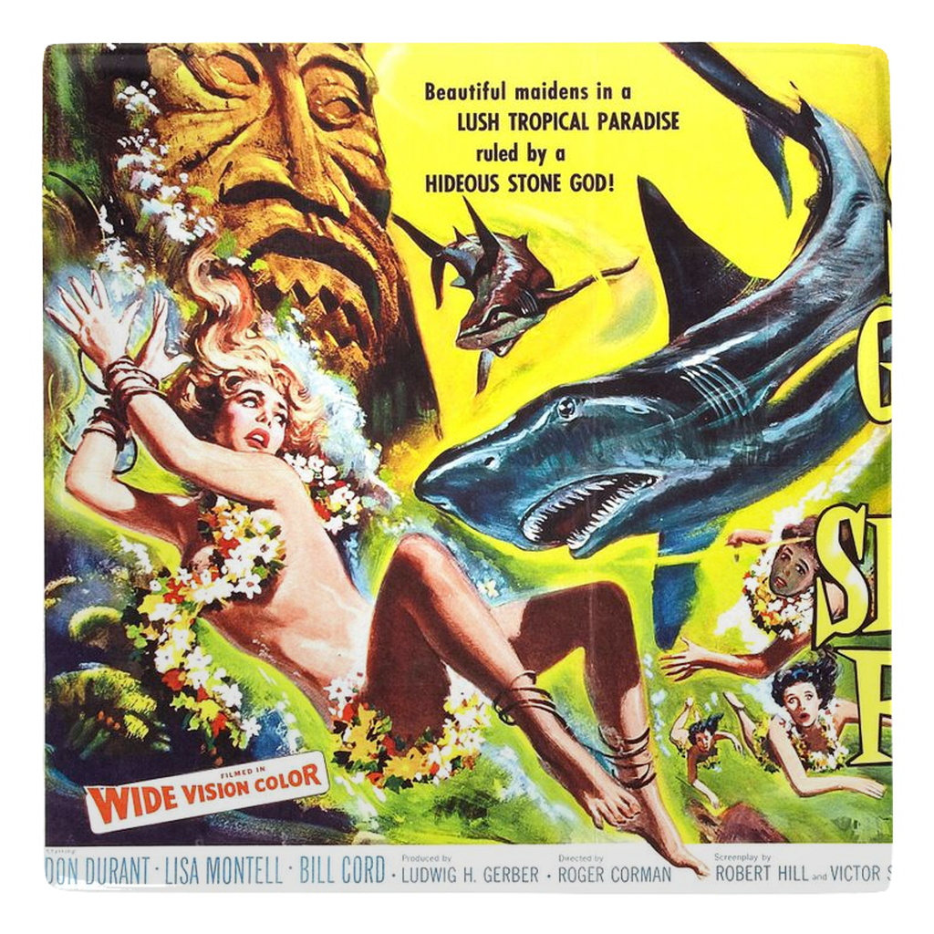 RAYGUN She Gods of Shark Reef Metal Magnets