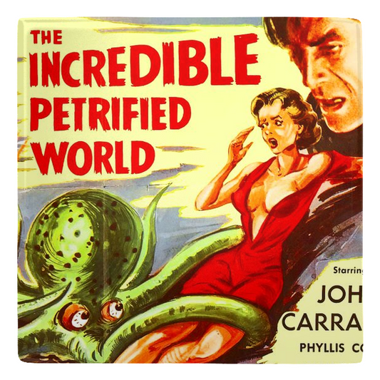 RAYGUN The Incredible Petrified World Metal Magnets