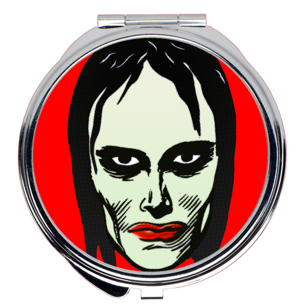 RAYGUN Female Vampire Compact Mirror