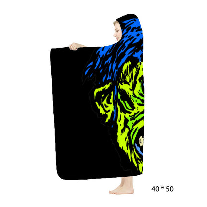 RAYGUN® Shock Monster Hooded Blanket