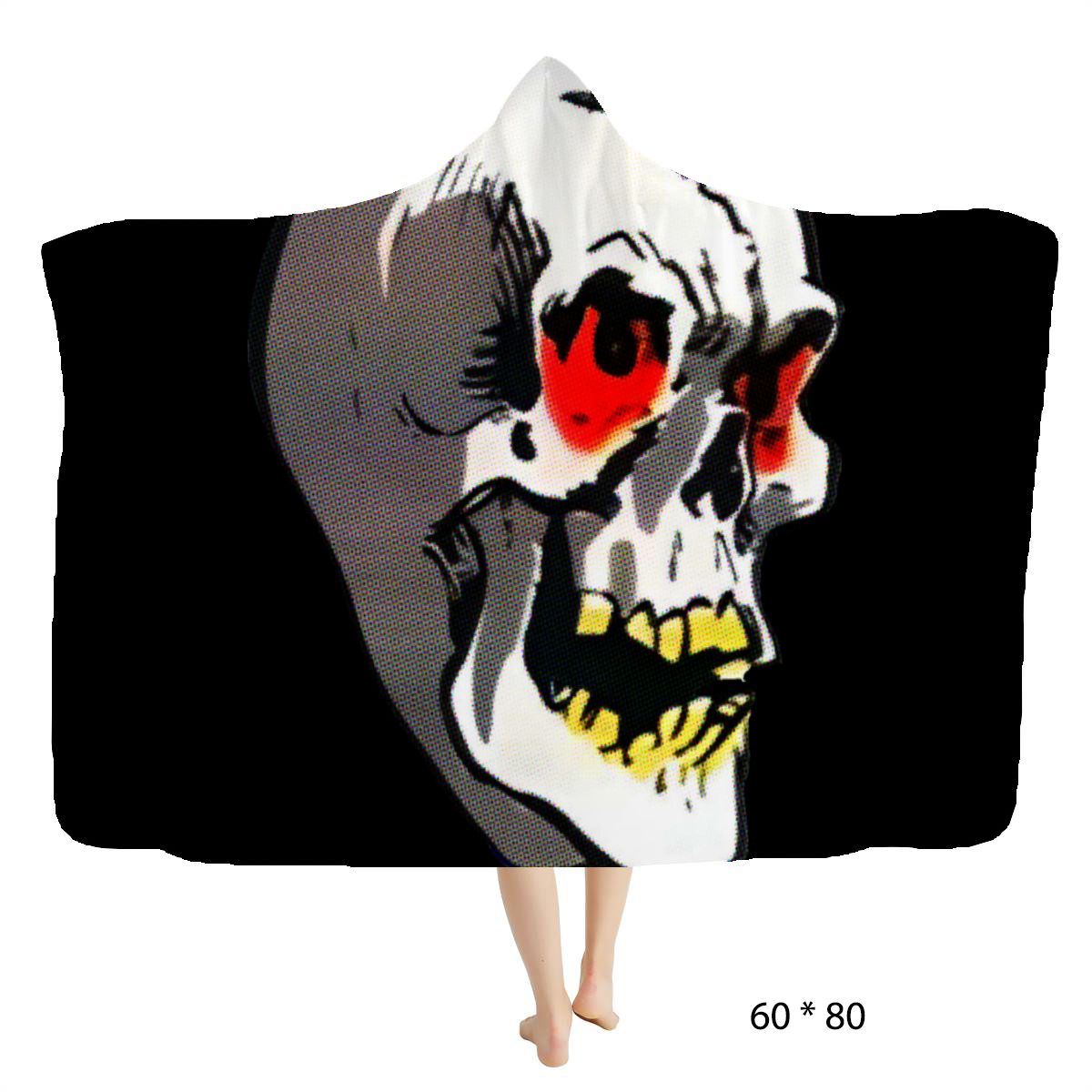 RAYGUN® Skull Hooded Blanket