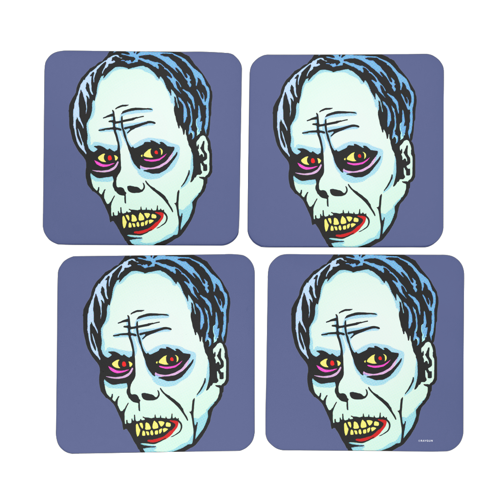 RAYGUN Phantom Hardboard Coaster Set of 4