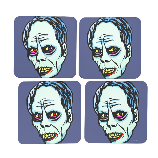 RAYGUN Phantom Hardboard Coaster Set of 4