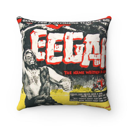 RAYGUN Eegah Square Pillow