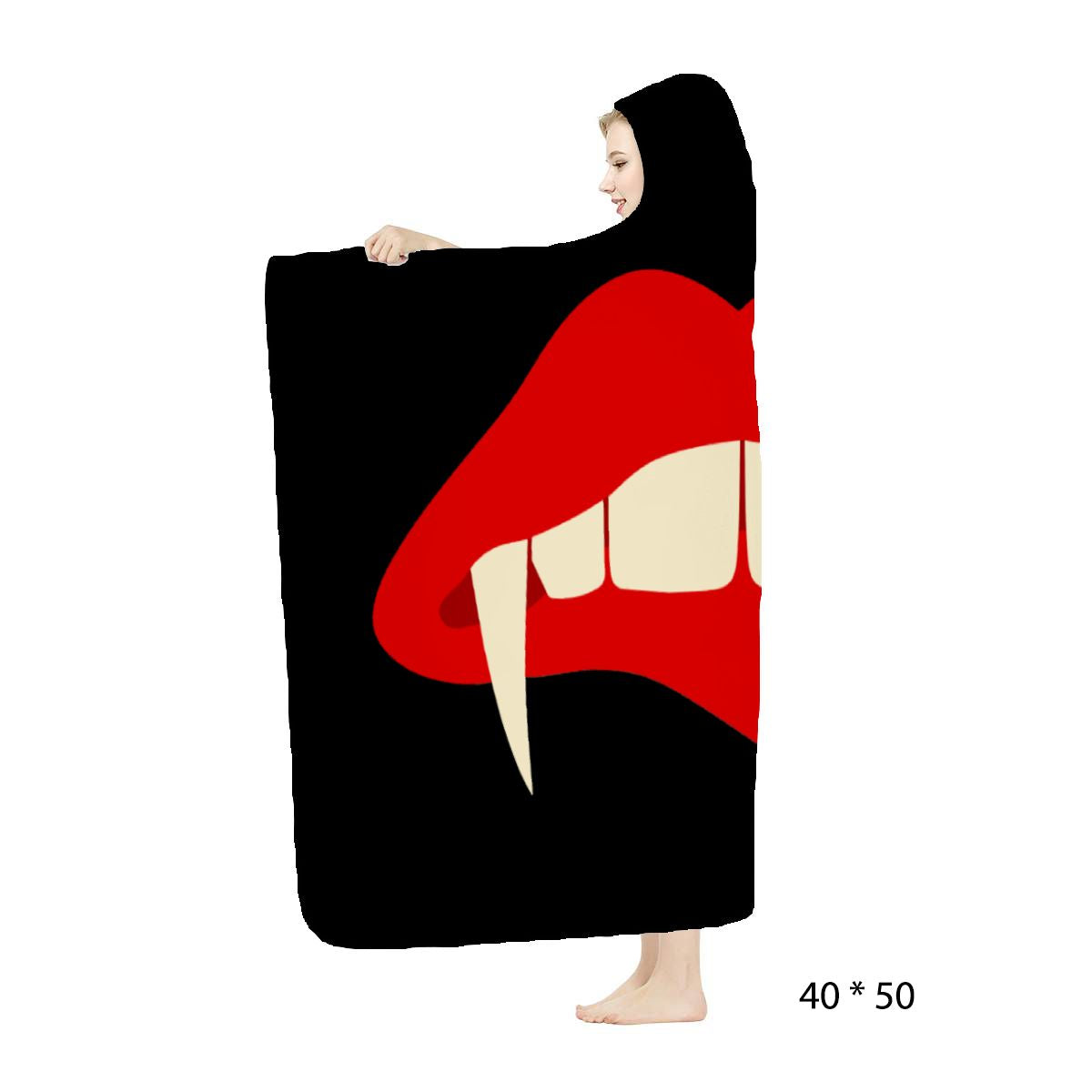 RAYGUN® Love Bites Hooded Blanket