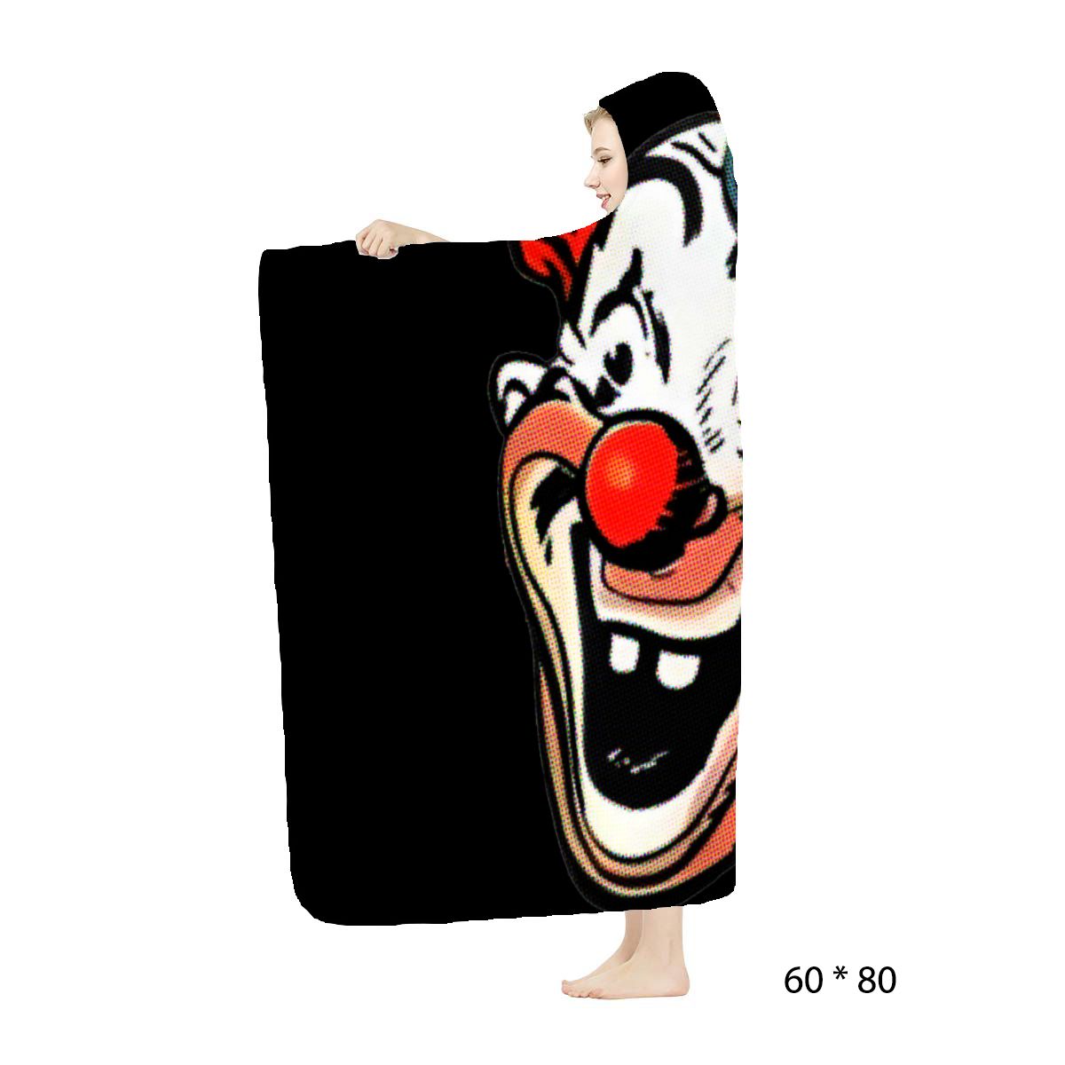 RAYGUN® Creepy Clown Hooded Blanket