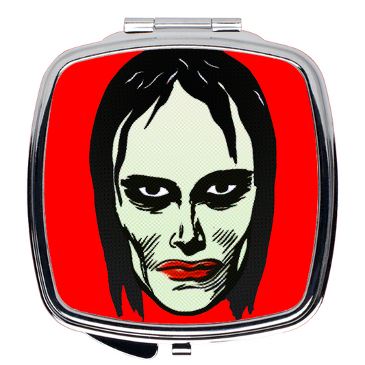 RAYGUN Female Vampire Compact Mirror