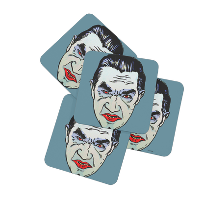 RAYGUN Vampire Hardboard Coaster Set of 4