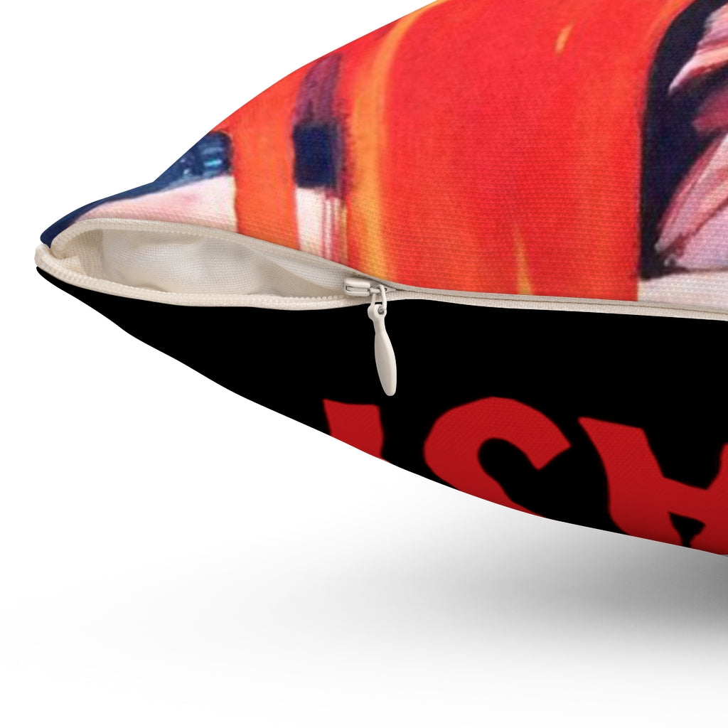 RAYGUN Night of the Blood Beast Square Pillow