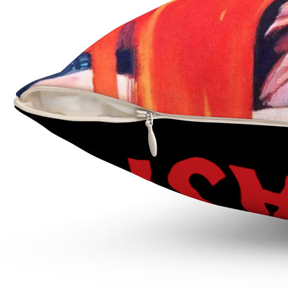 RAYGUN Night of the Blood Beast Square Pillow