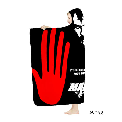 RAYGUN® Manos Hand of Fate Hooded Blanket