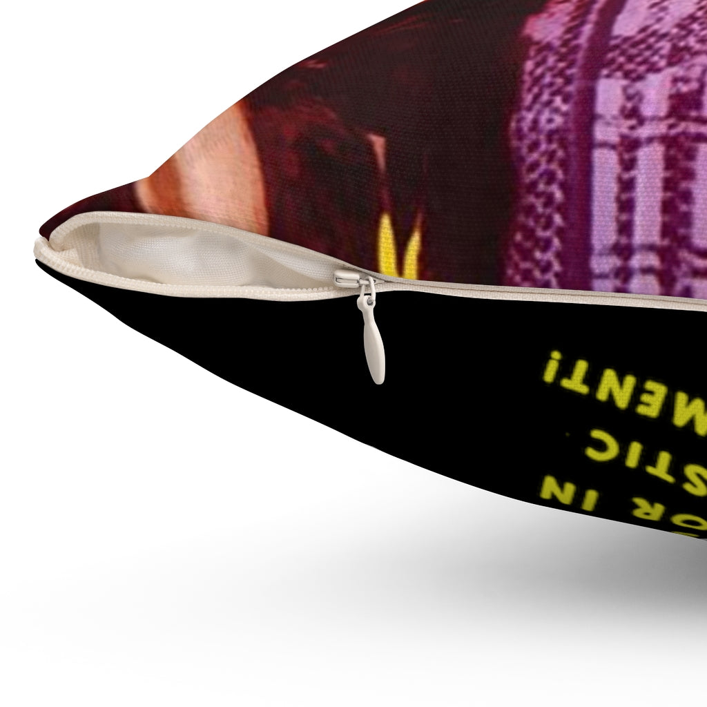 RAYGUN Teenage Zombies Square Pillow