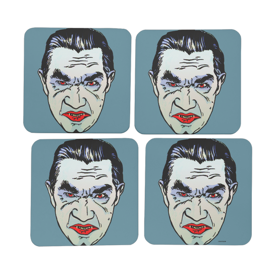 RAYGUN Vampire Hardboard Coaster Set of 4