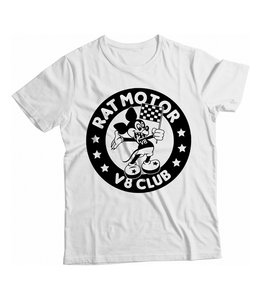 Unisex High on Octane® Rat Motor V8 Club Vintage Heather Blend T-Shirt