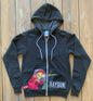 RAYGUN Sci-Fi Vintage Heather Zip-Up Hoody