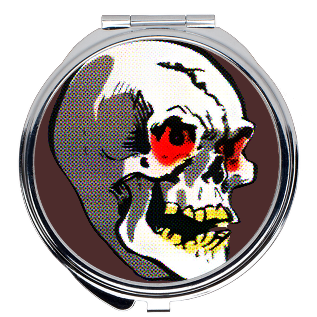 RAYGUN Skull Compact Mirror