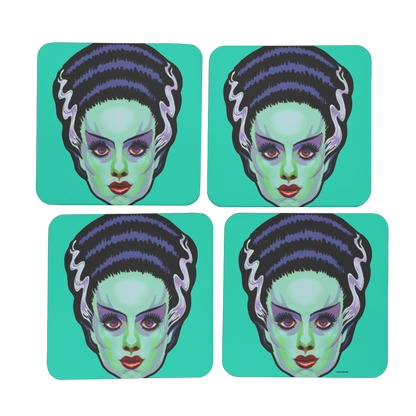 RAYGUN The Bride Hardboard Coaster Set of 4