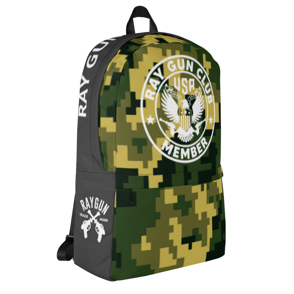RAYGUN Ray Gun Club Member Camo Backpack