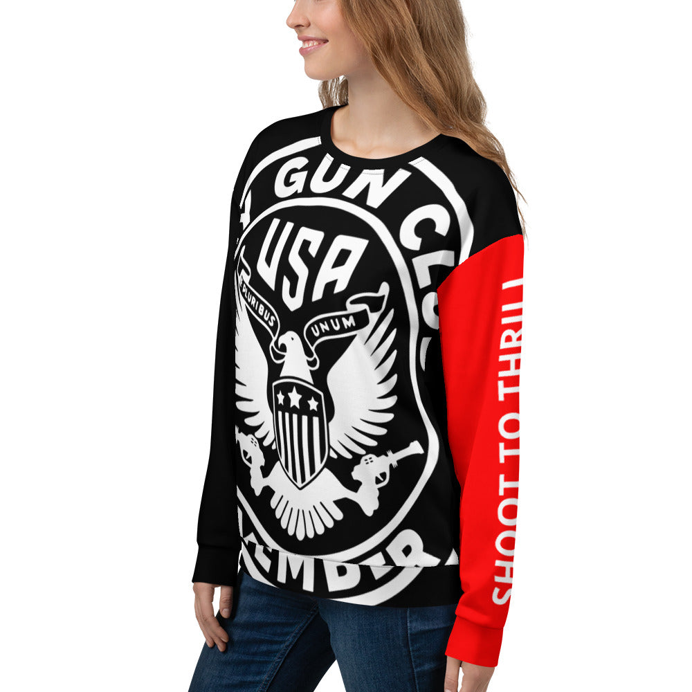 RAYGUN Ray Gun Club Shoot To Thrill Unisex Sweatshirt