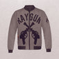 Raygun Vintage Sonic Ray Bomber Gun Metal Jacket S Aop