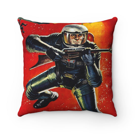 RAYGUN Space Man Square Pillow