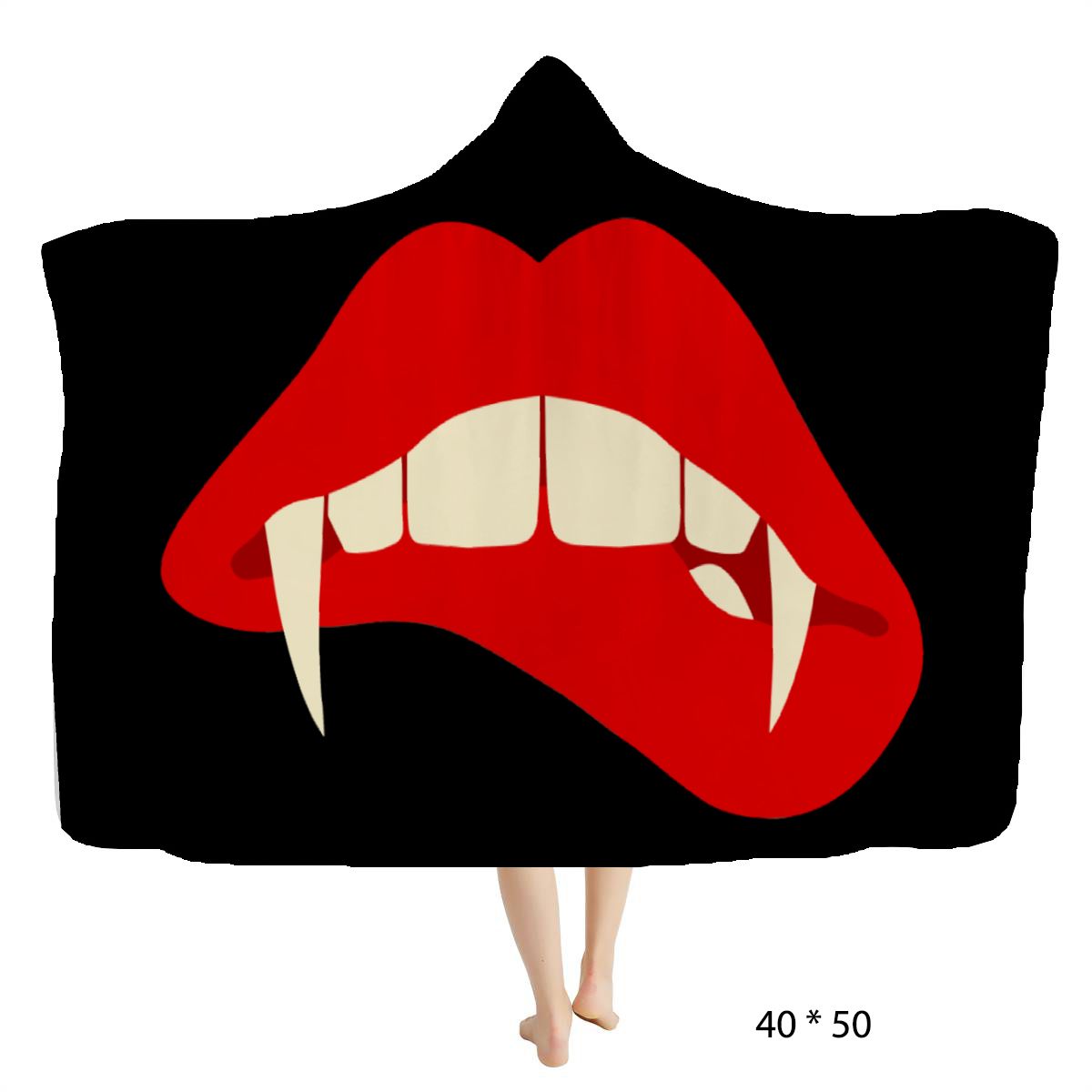 RAYGUN® Love Bites Hooded Blanket