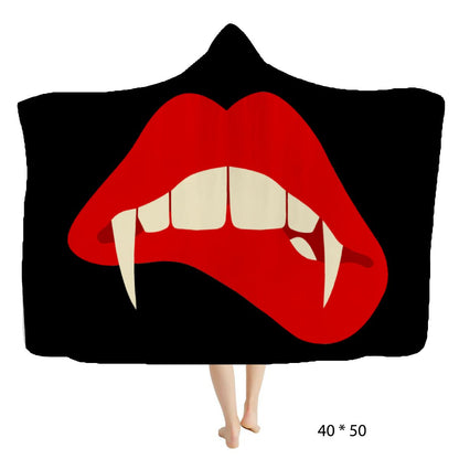 RAYGUN® Love Bites Hooded Blanket