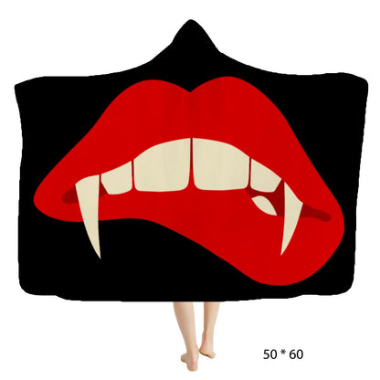 RAYGUN® Love Bites Hooded Blanket