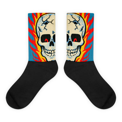 RAYGUN Hot Head Skull Socks