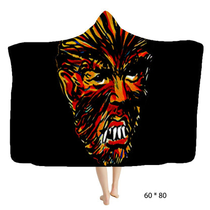 RAYGUN® Werewolf Hooded Blanket