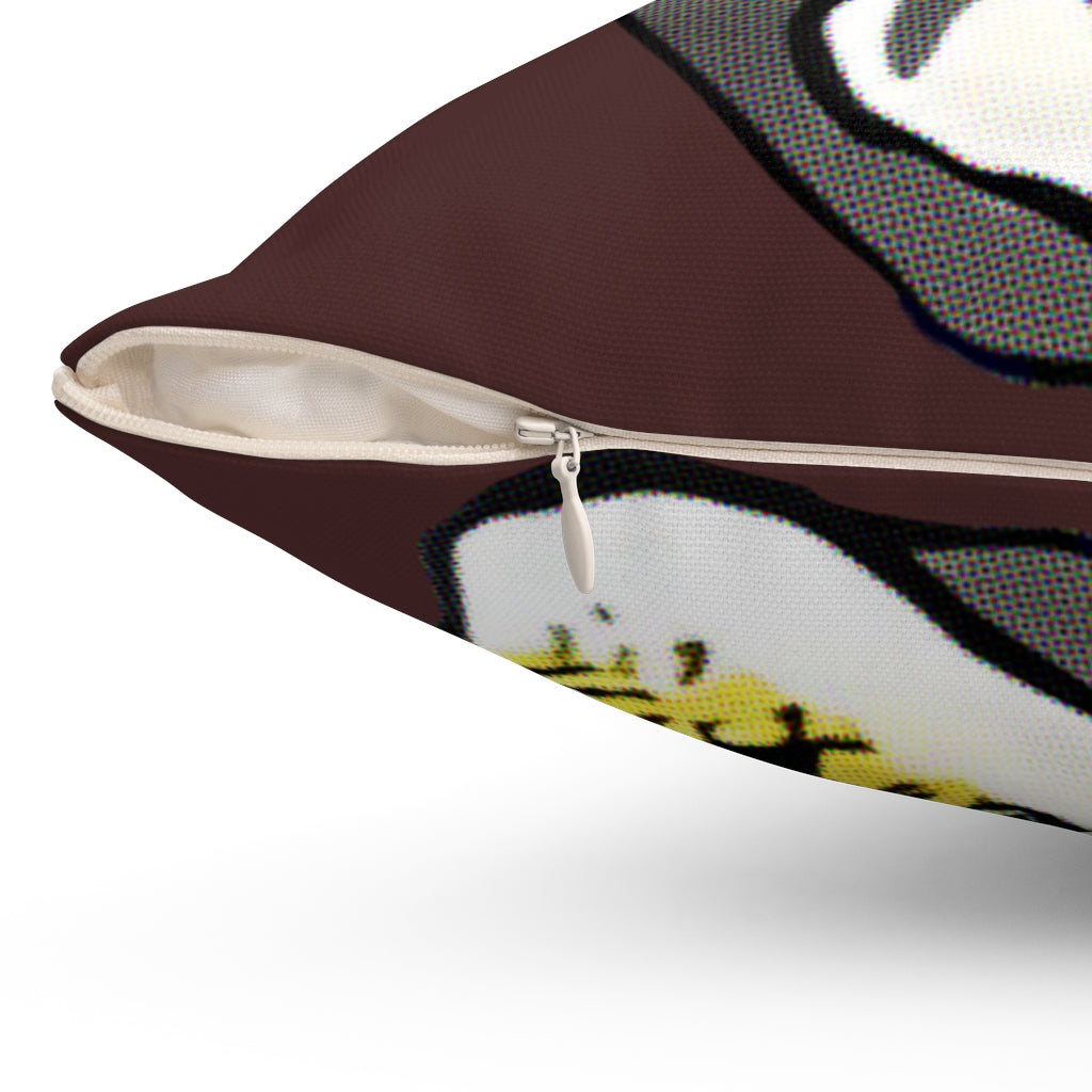 RAYGUN Skull Square Pillow