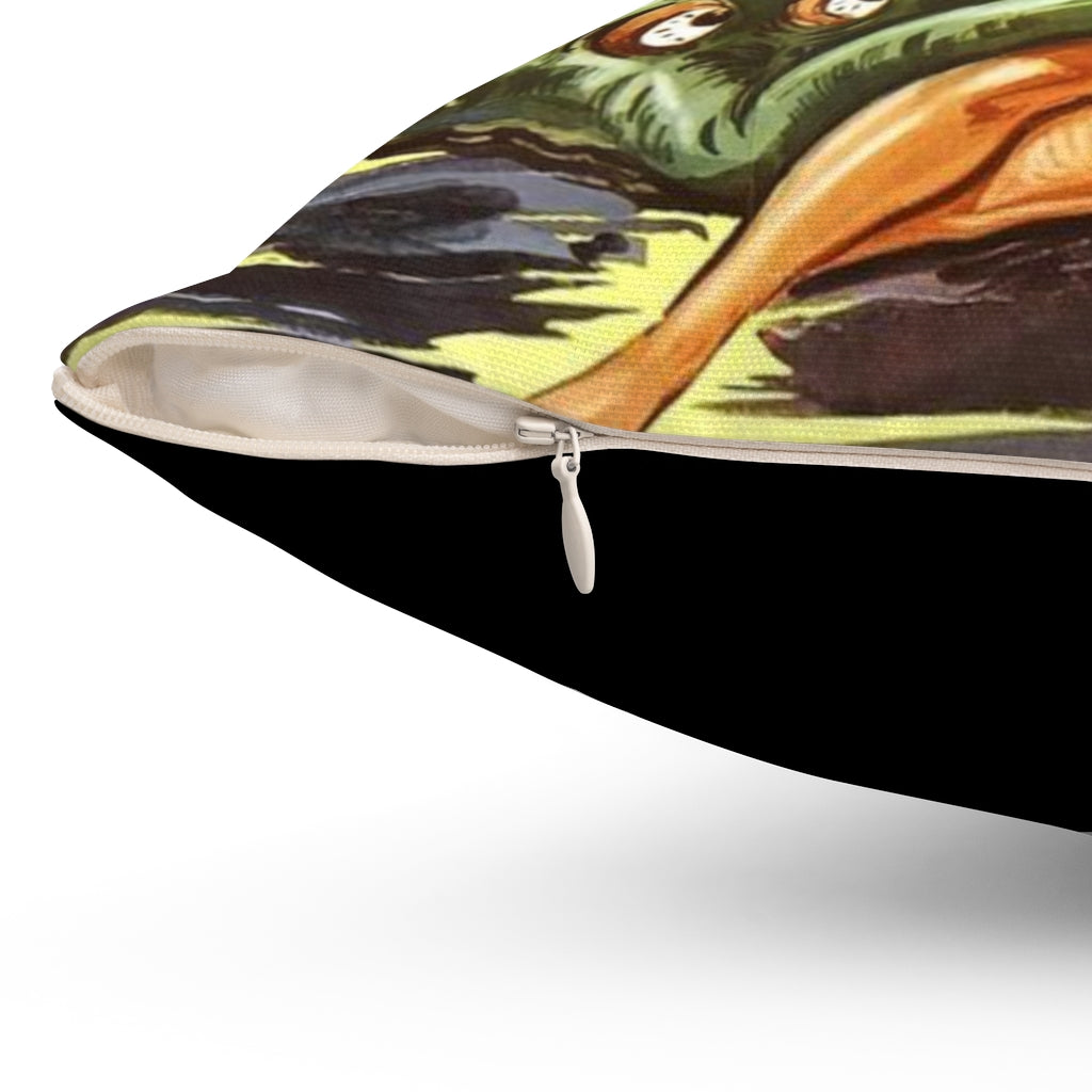 RAYGUN The Incredible Petrified World Square Pillow