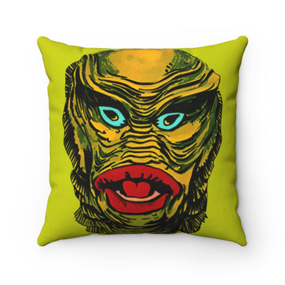 RAYGUN Creature Square Pillow