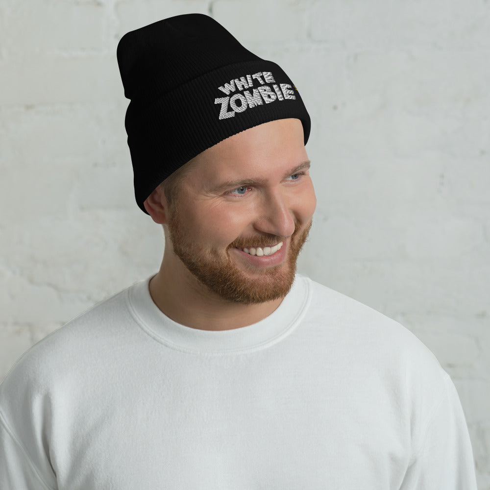 RAYGUN White Zombie Cuffed Beanie