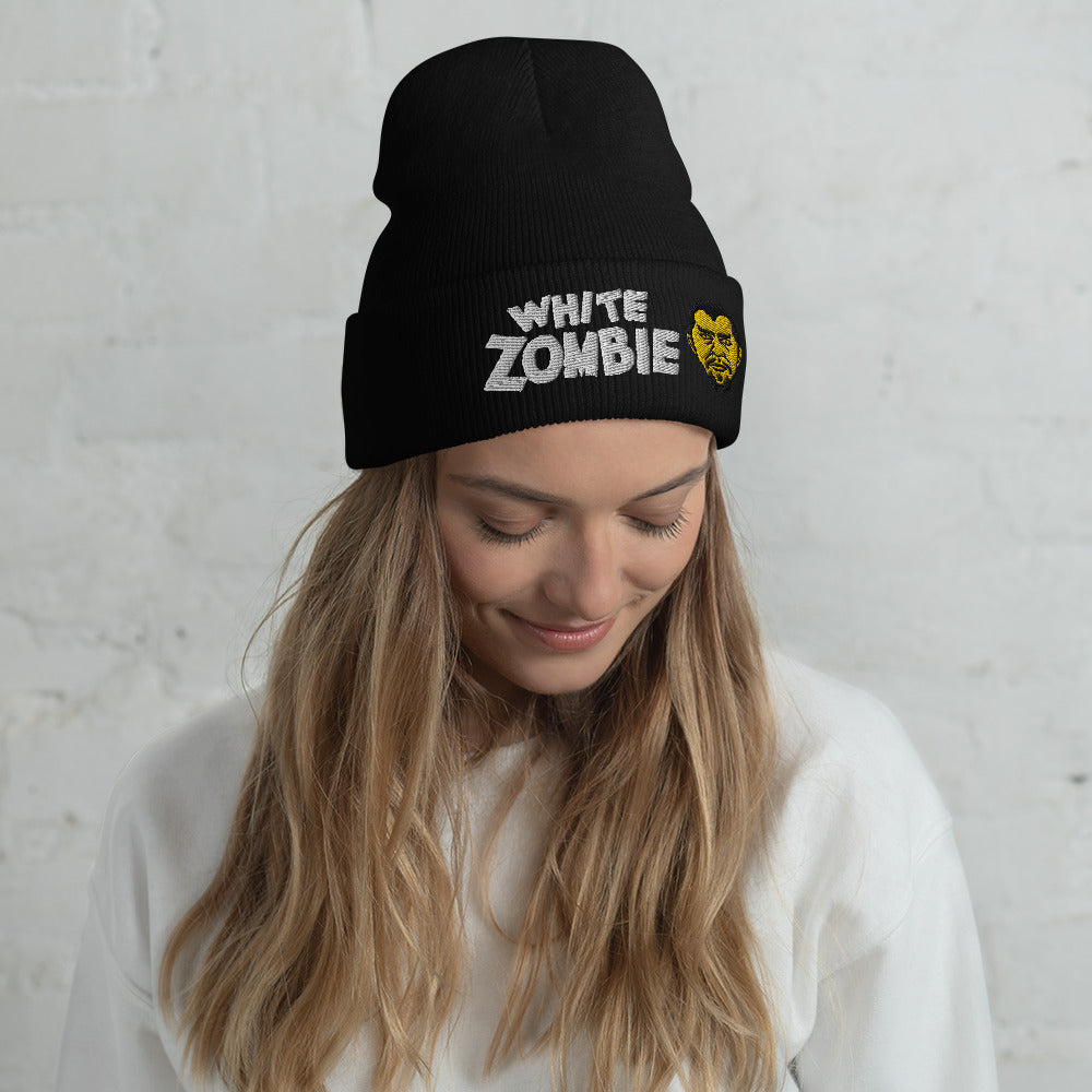 RAYGUN White Zombie Cuffed Beanie