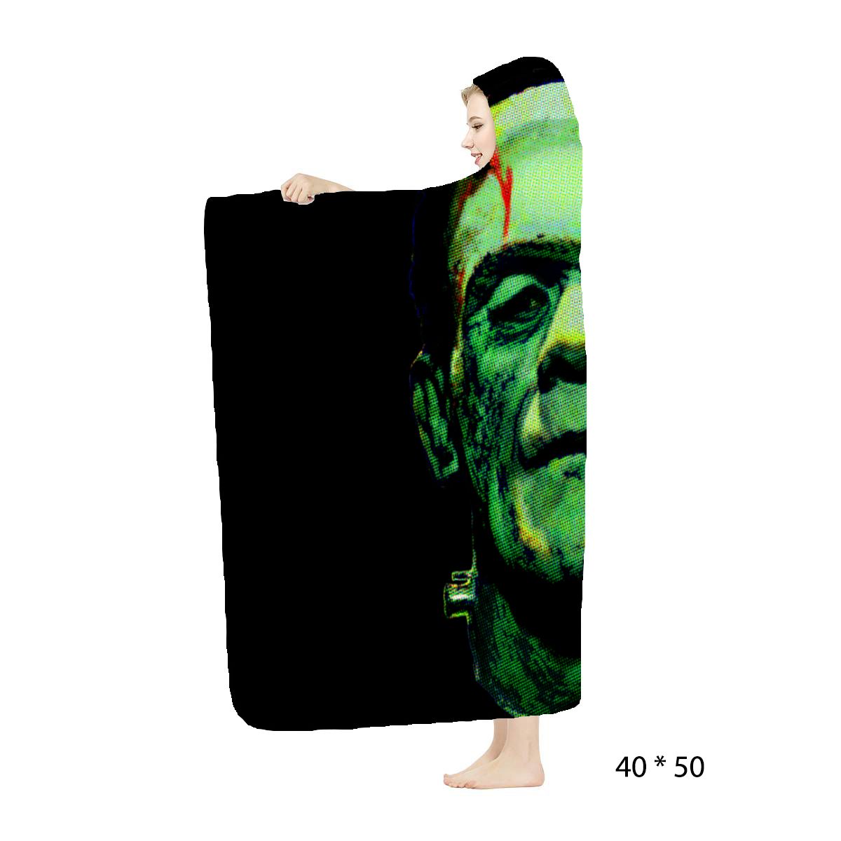 RAYGUN® Frankenstein Hooded Blanket