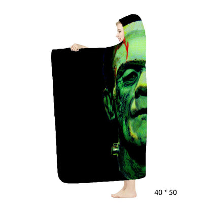 RAYGUN® Frankenstein Hooded Blanket