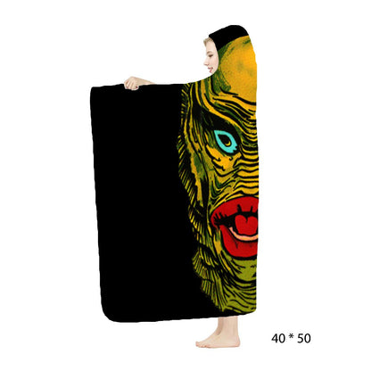 RAYGUN® Creature Hooded Blanket