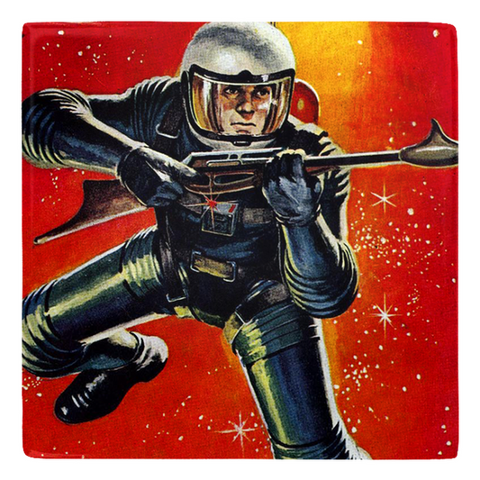 RAYGUN Space Man Metal Magnets