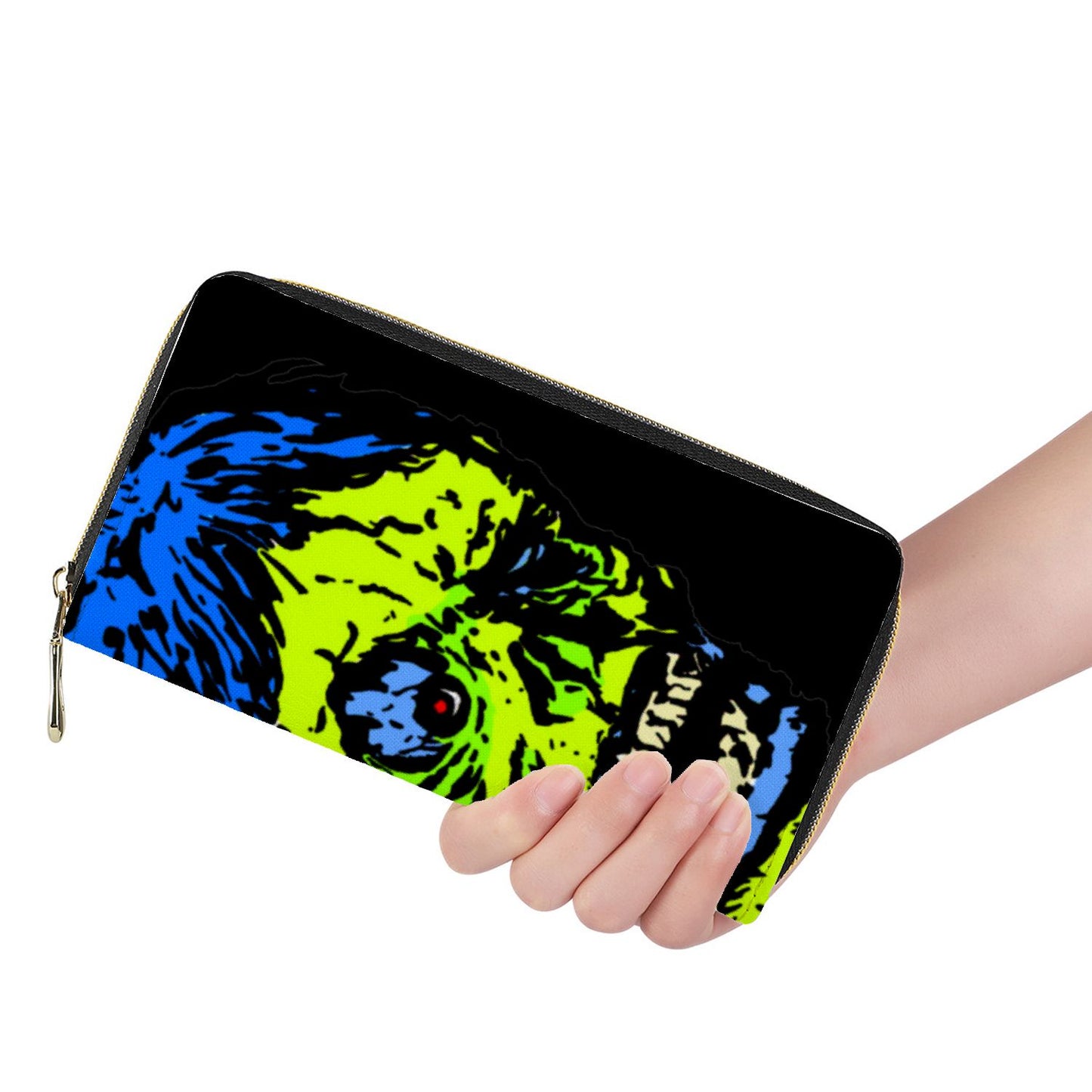 RAYGUN® Shock Monster Zipper Wallet Purse