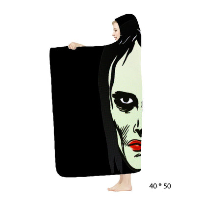 RAYGUN® Female Vampire Hooded Blanket