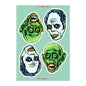 RAYGUN Phantom vs. Ghoul Sticker Set Sheet
