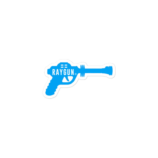 RAYGUN Single Gun Blue Bubble-free Stickers