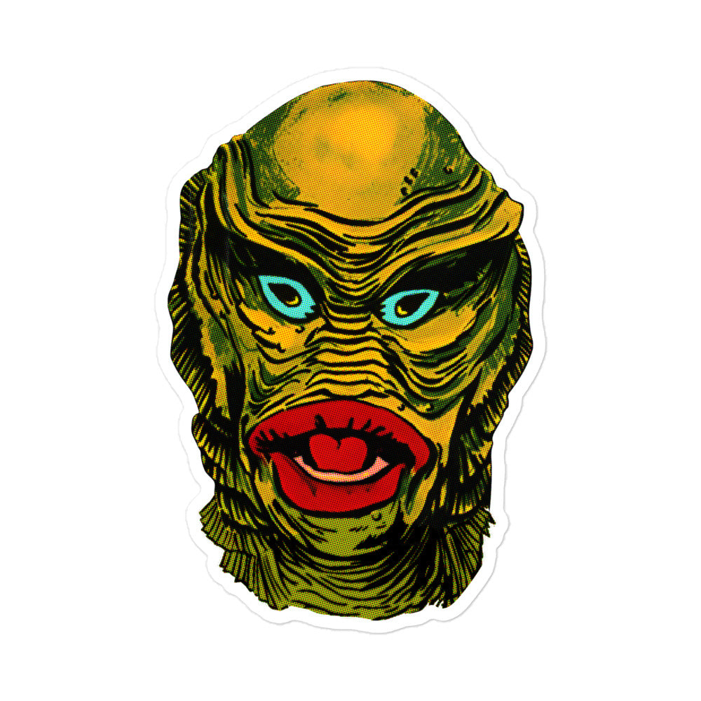 RAYGUN Creature Bubble-free Kiss Cut Sticker