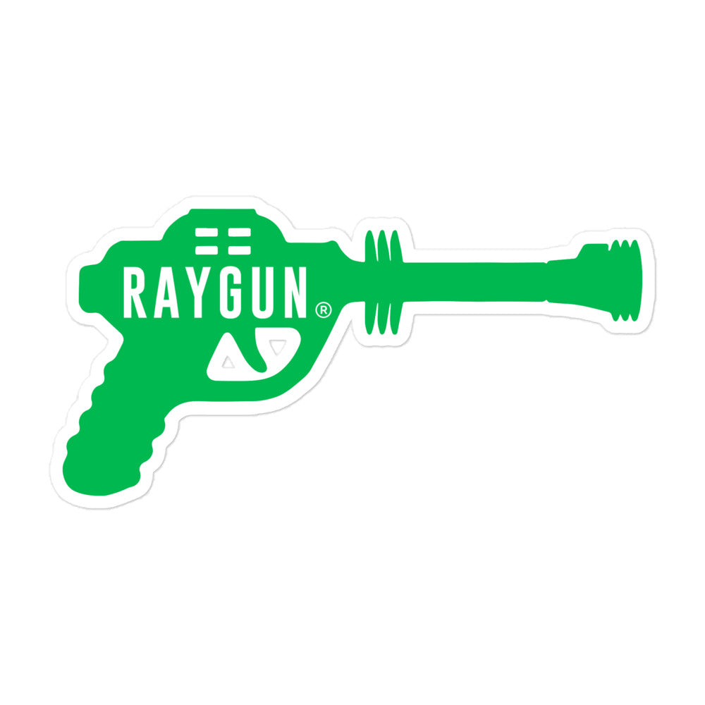 RAYGUN Single Gun Green Bubble-free Stickers